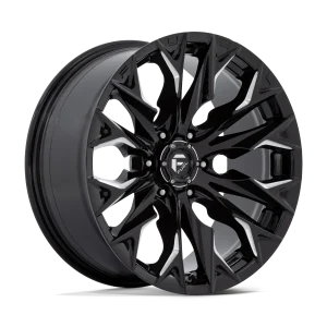 Fuel – D803 FLAME – Black – 20″x9″ 1mm – Summer Wheels – D80320908950